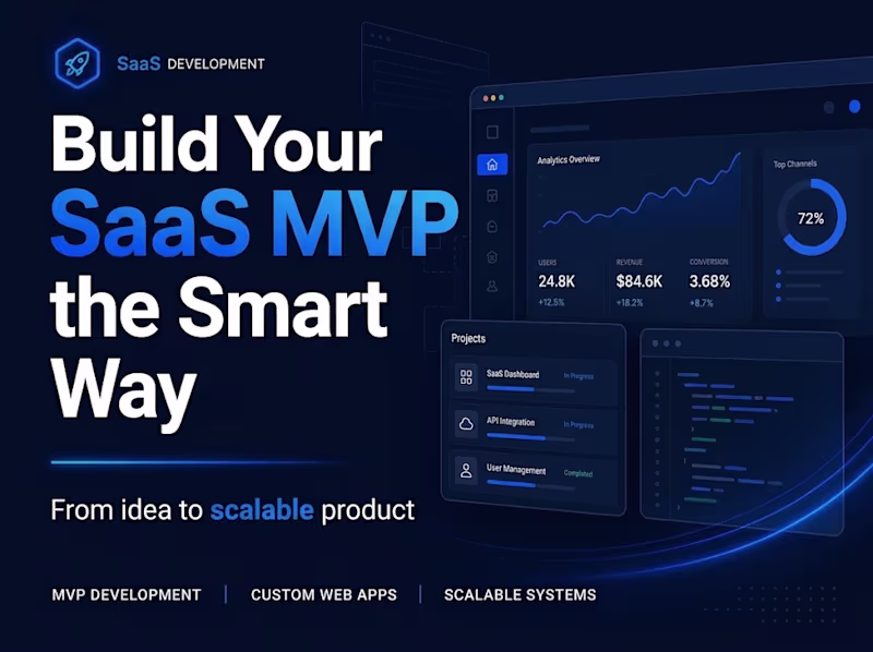 Cover image for Build your saas mvp or custom web application