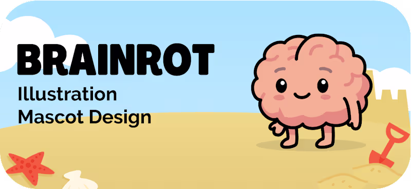 Cover image for Brainrot Illustration and Mascot Design