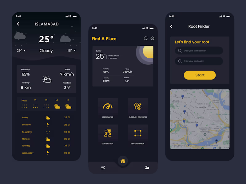Cover image for Weather Mobile App
