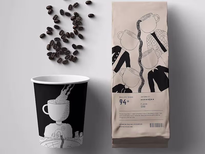 Cover image for Illustrative Packaging & Label Design