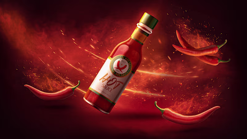 Cover image for Spicy advertising design
