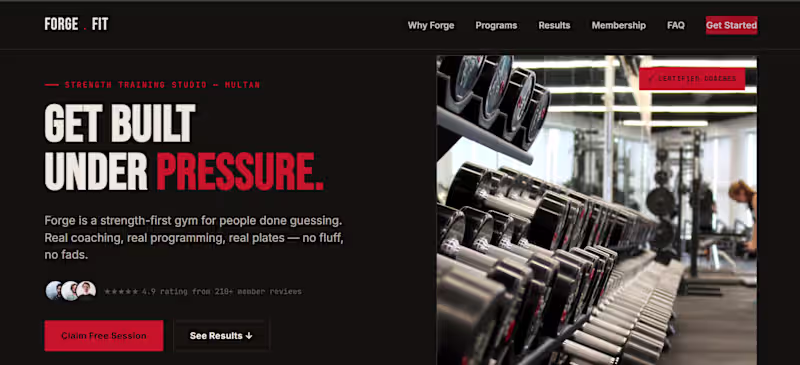 Cover image for Landing Page Development