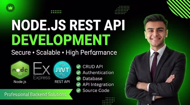 Cover image for Node.js REST API Development with Express and MongoDB