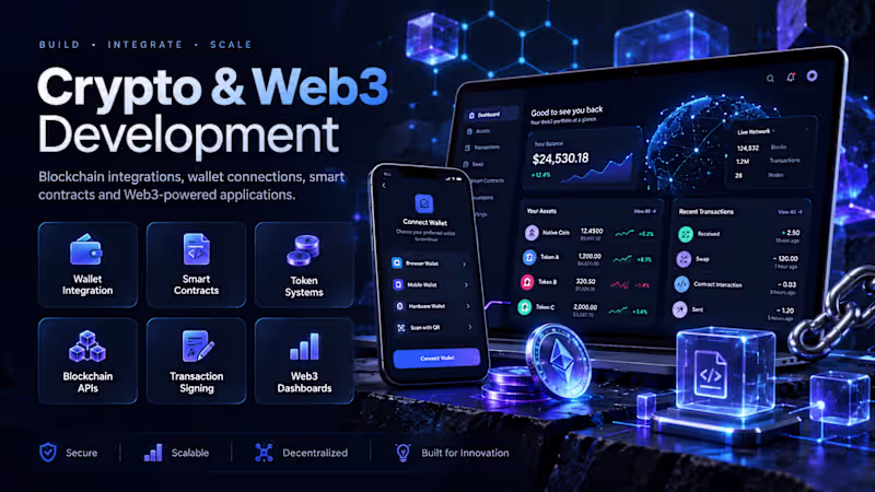 Cover image for Crypto & Web3 Development