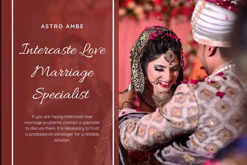 Cover image for How To Choose The Best Intercaste Love Marriage Specialist?