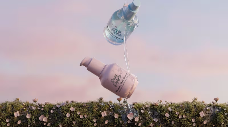 Cover image for 3D CGI Skincare & Beauty Product Reels & Commercials Ads