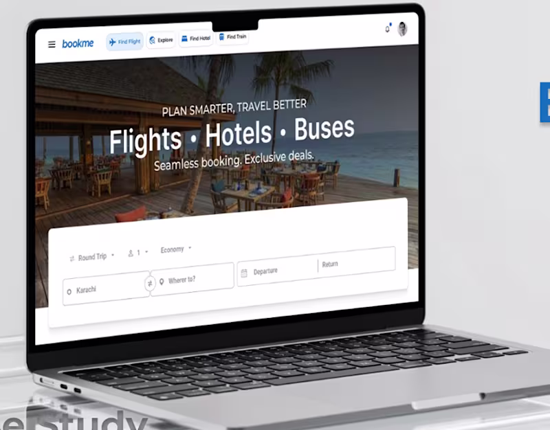 Cover image for Bookme Website Redesign