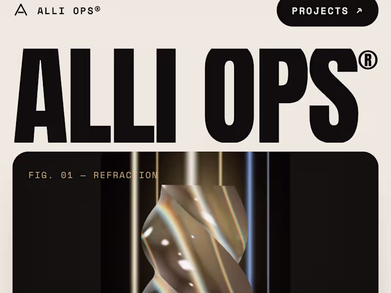 Cover image for Immersive interactive portfolio - modern