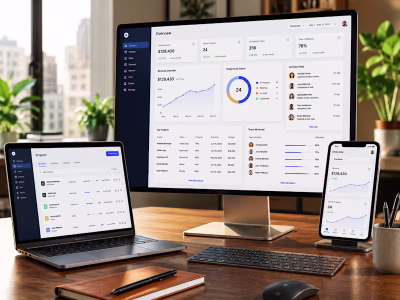 Cover image for SaaS Dashboard UI/UX Design