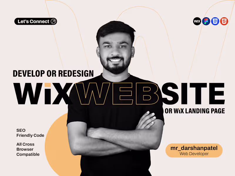 Cover image for I will design, redesign & develop your Wix or Wix Studio website
