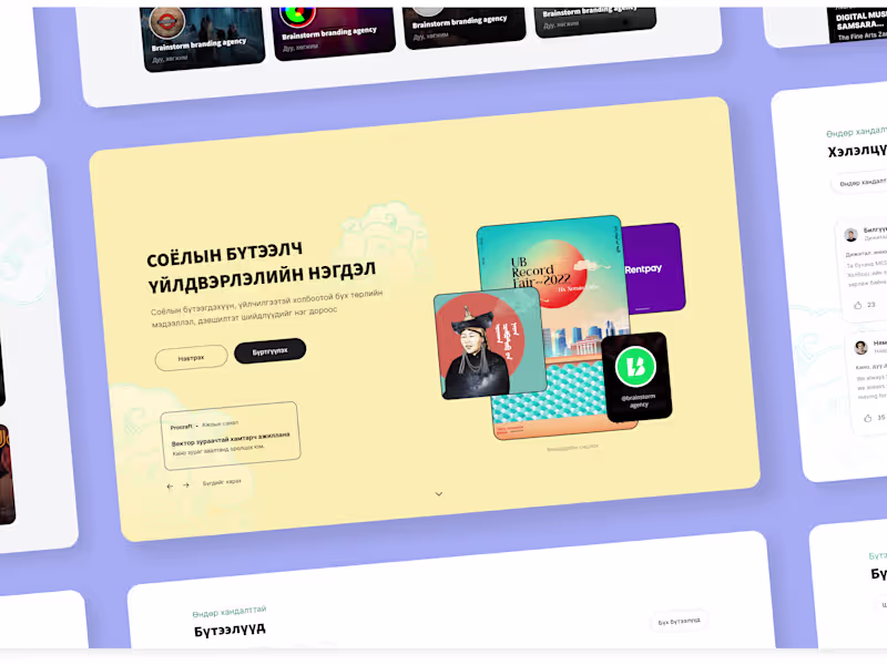 Cover image for "Creative hub" the social platform for artists