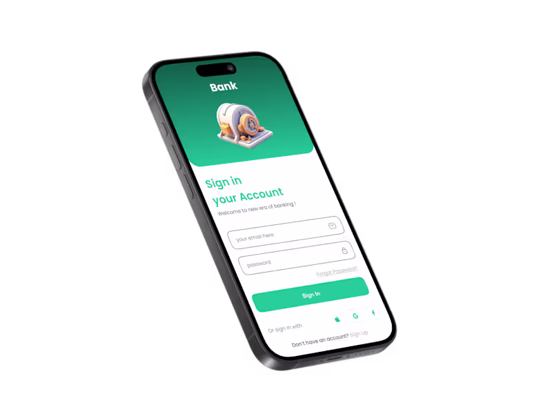 Cover image for Bank App
