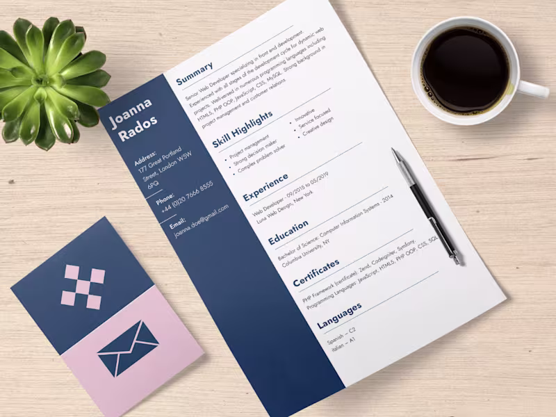 Cover image for Comprehensive Resume Creation