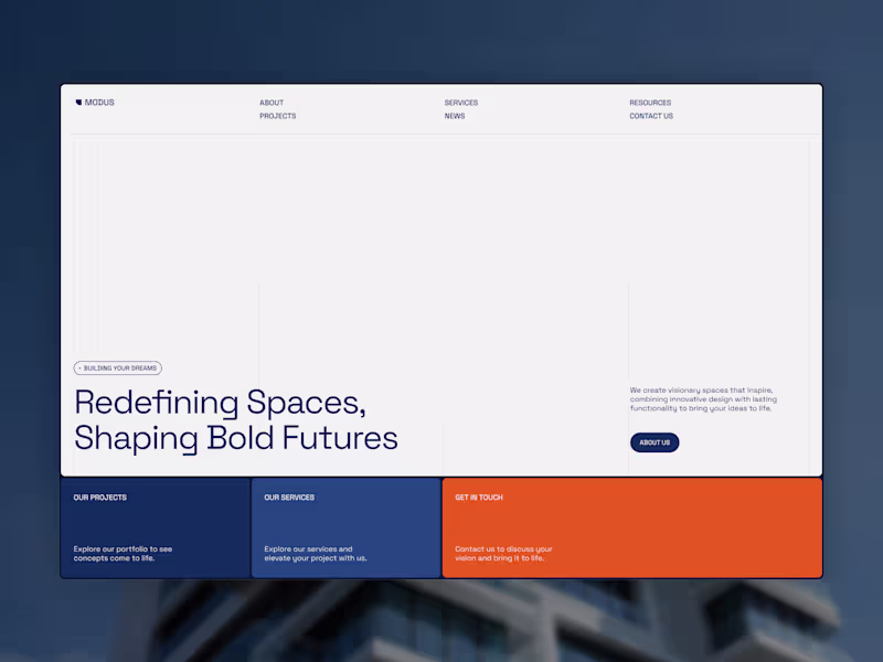 Cover image for Architecture & Construction Studio ·