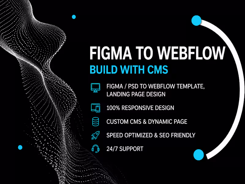 Cover image for Webflow development