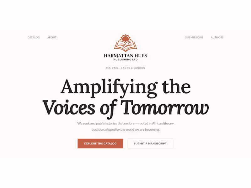 Cover image for Harmattan Hues — Digital Publishing Storefront