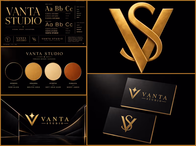 Cover image for Vanta Studio — Luxury Brand Identity System