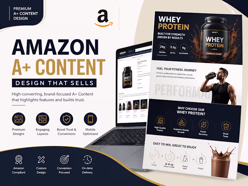 Cover image for Amazon A+ Content Design