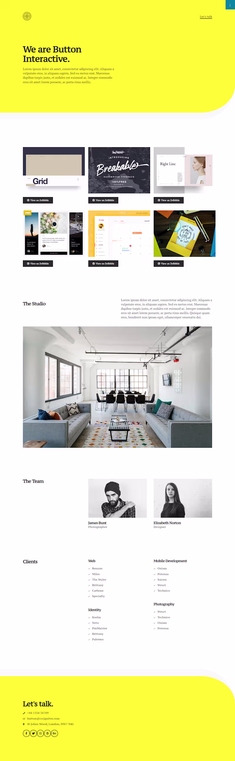 Cover image for A bold and modern creative
