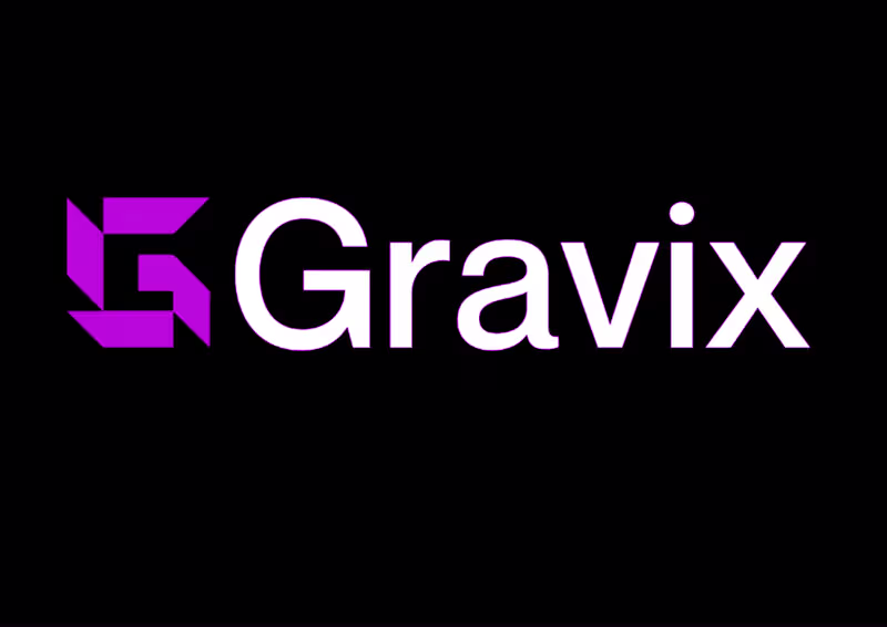 Cover image for branding design for gravix