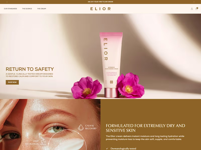 Cover image for Figma to Shopify - Elior Shopify