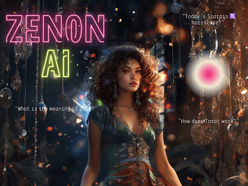 Cover image for ZenonAI Cosmic Bot: Your Cosmic Companion for Spiritual Journeys