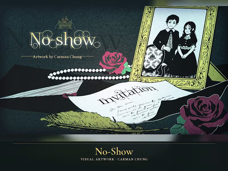 Cover image for No-Show — Visual Narrative Design for an Original Music Video
