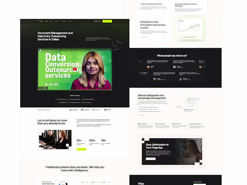 Cover image for ASL BPO Website Redesign