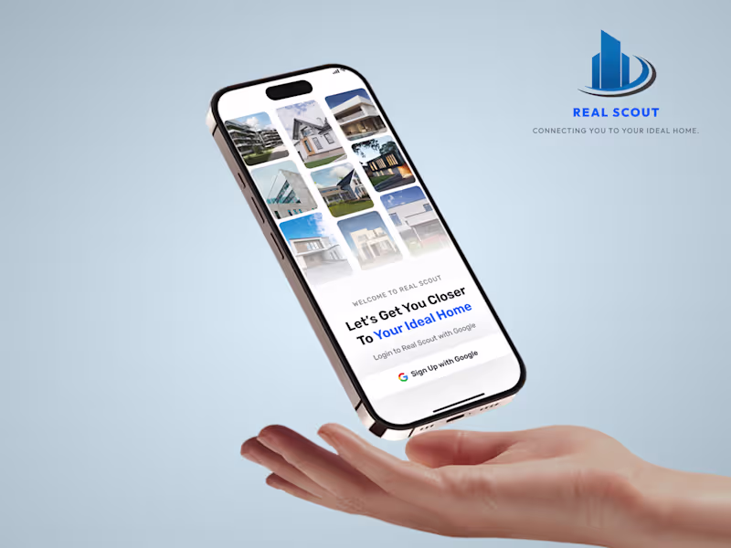 Cover image for Restate - Real Estate Mobile App Development