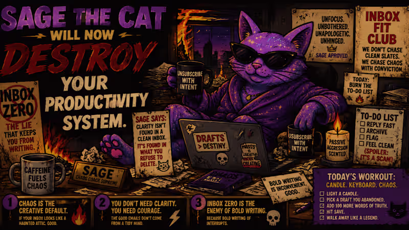 Cover image for Sage the Cat Will Now