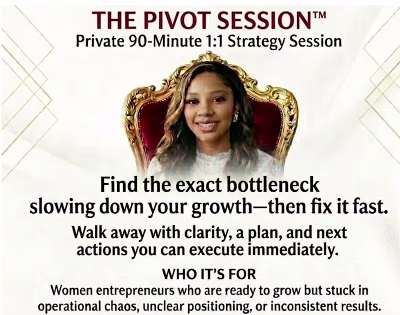 Cover image for The Pivot Session™ | Revenue Growth Intensive