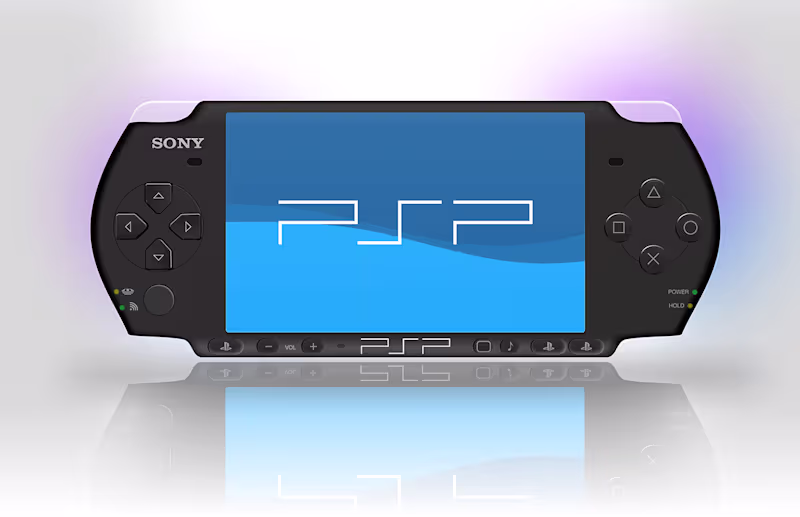 Cover image for Sony PSP Mockup Made On Figma