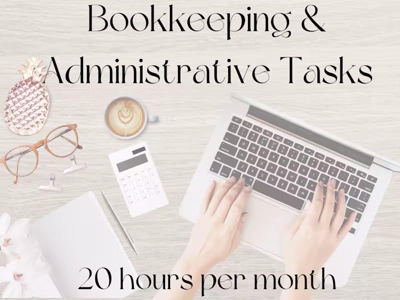 Cover image for Bookkeeping and Administrative Tasks