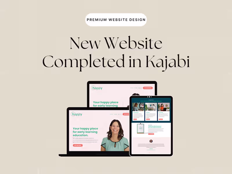 Cover image for Development of an Educational Platform in Kajabi