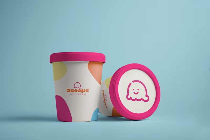Cover image for Scoops Ice Cream - Brand Identity