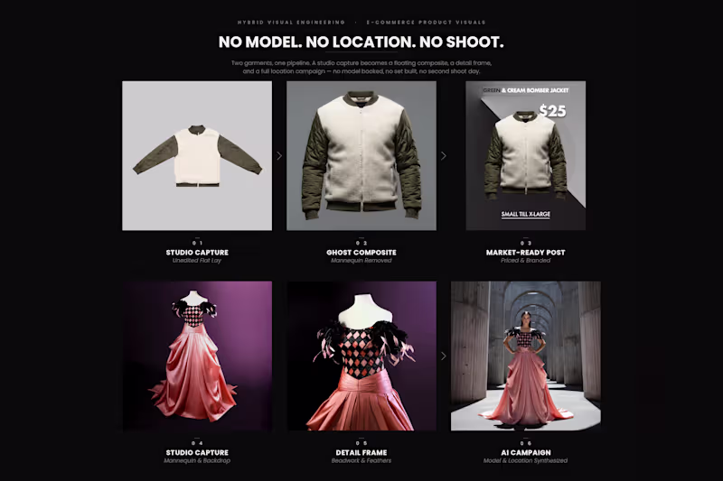 Cover image for E-commerce Product Visuals: Ongoing Monthly