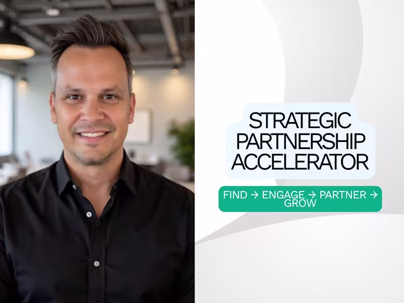 Cover image for Strategic Partnership Accelerator