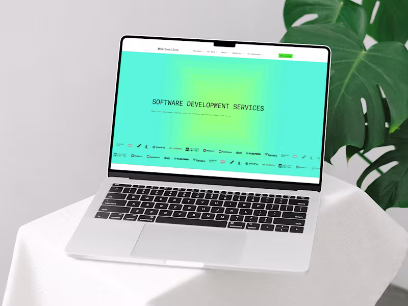 Cover image for Rational Data - Software development services