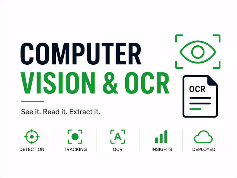 Cover image for Build a Custom Computer Vision and OCR System
