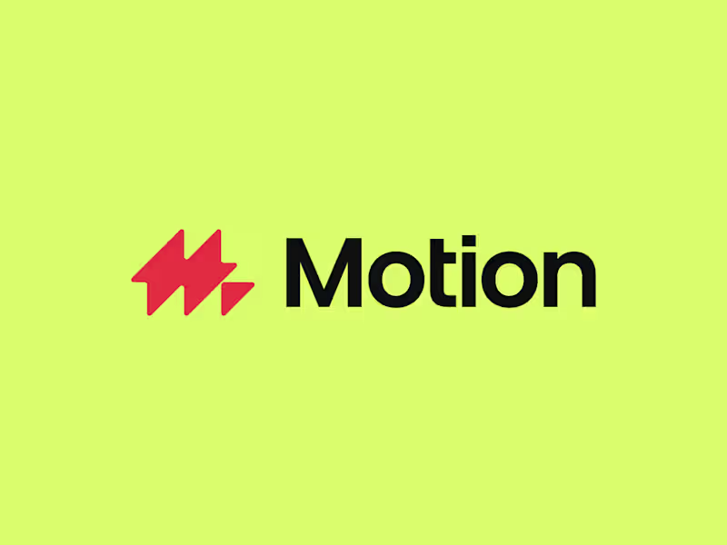 Cover image for A bold letter M logomark fused with a lightning bolt to repr...