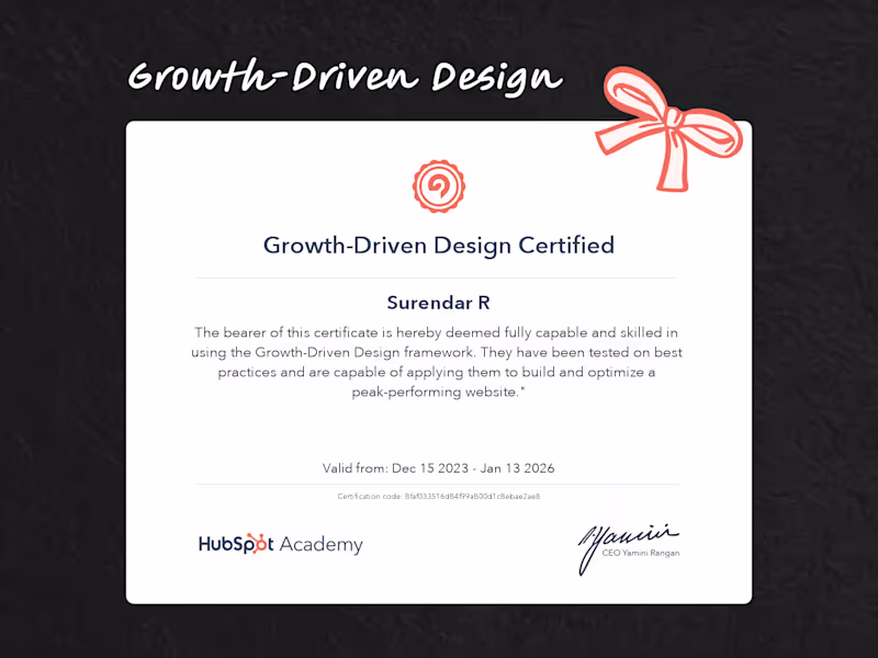 Cover image for Growth-Driven Website Design