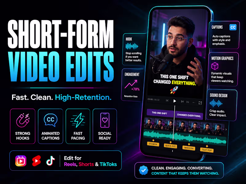 Cover image for Short-Form Video Editing