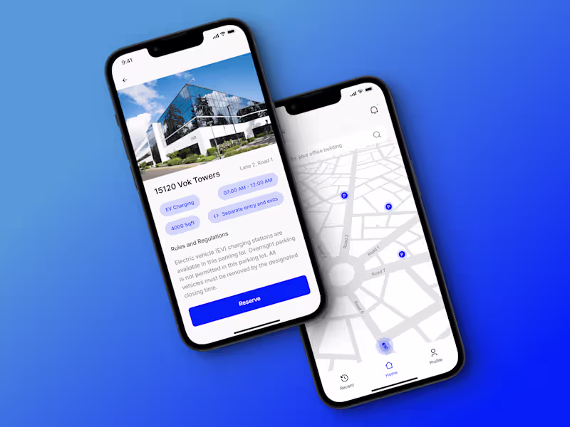 Cover image for Enhancing parking experience for employees, a UX Case study