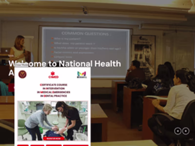 Cover image for Design and Development of NHA.org.in – A Non-Profit Organization