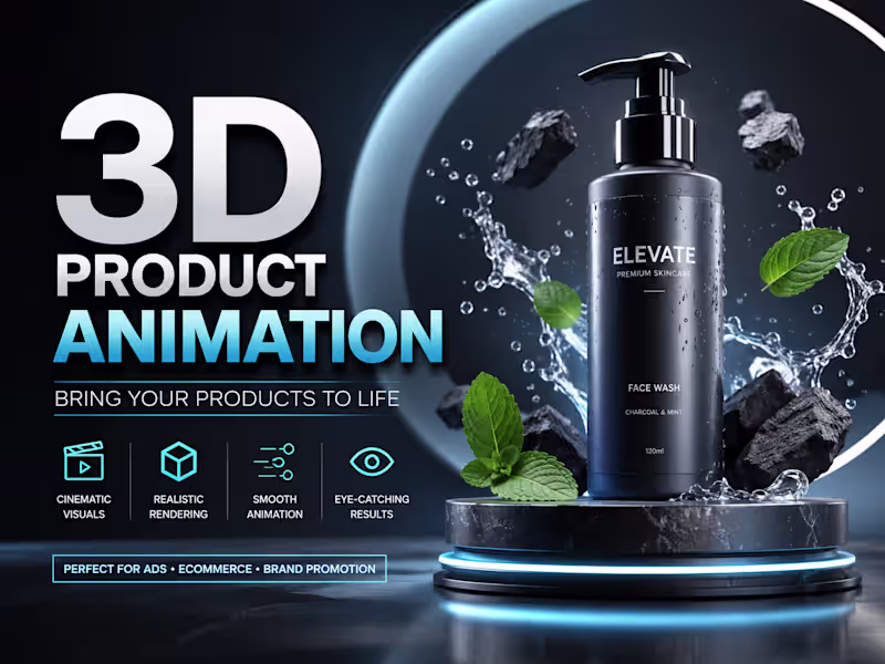Cover image for 3D Product Custom Animation