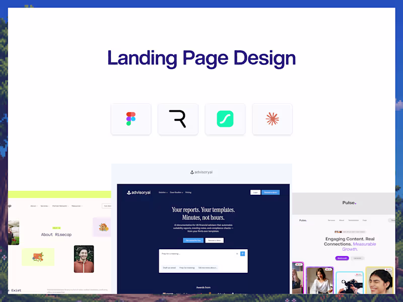 Cover image for Landing Page Design — Dev-Ready Figma File