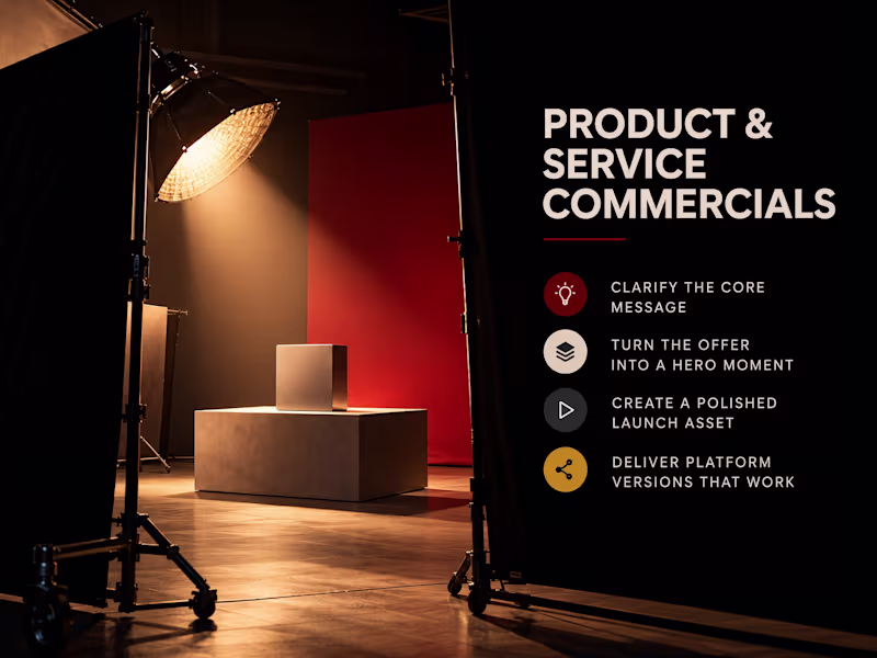Cover image for Product & Service Commercials