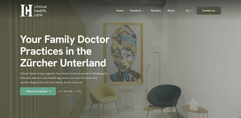 Cover image for Clinius Health Framer Design and Development