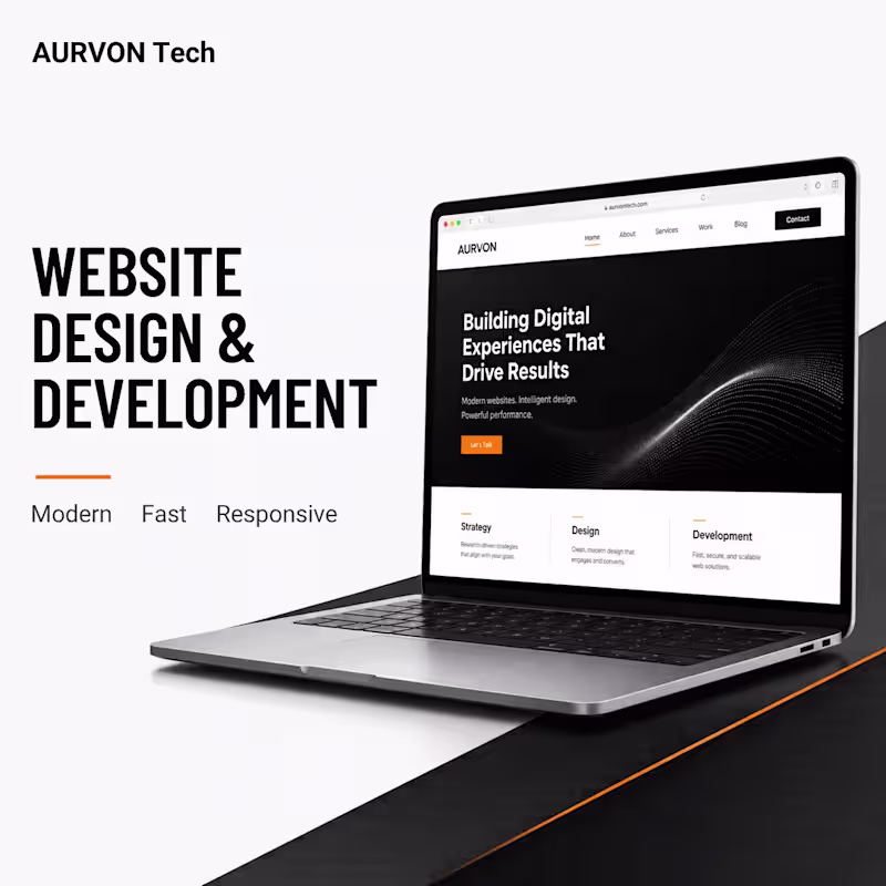 Cover image for Website Design & Development