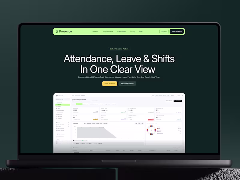 Cover image for Prezence | Workforce Attendance Platform